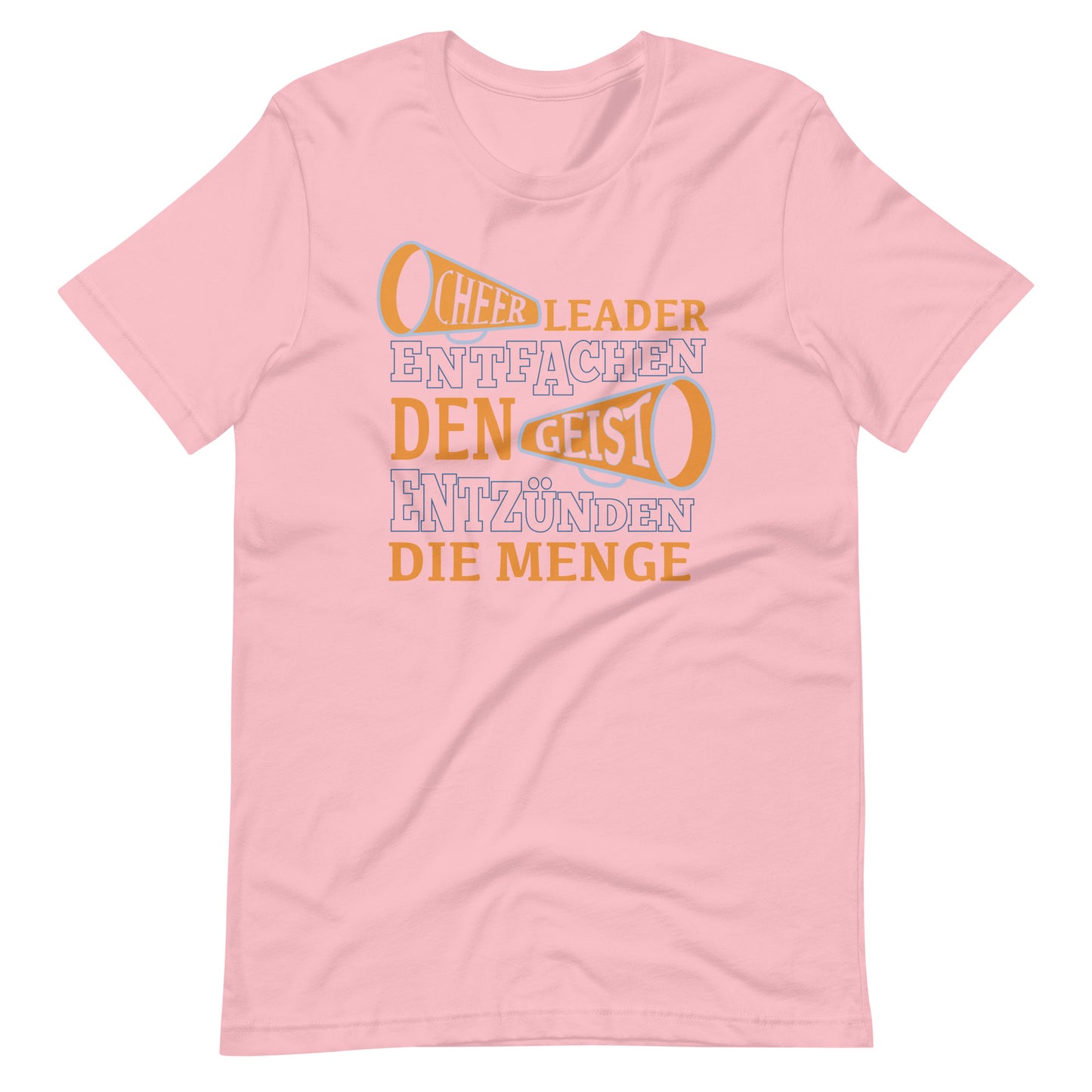 Cheerleader: Geist entfachen, Menge begeistern - Spruch T-Shirt