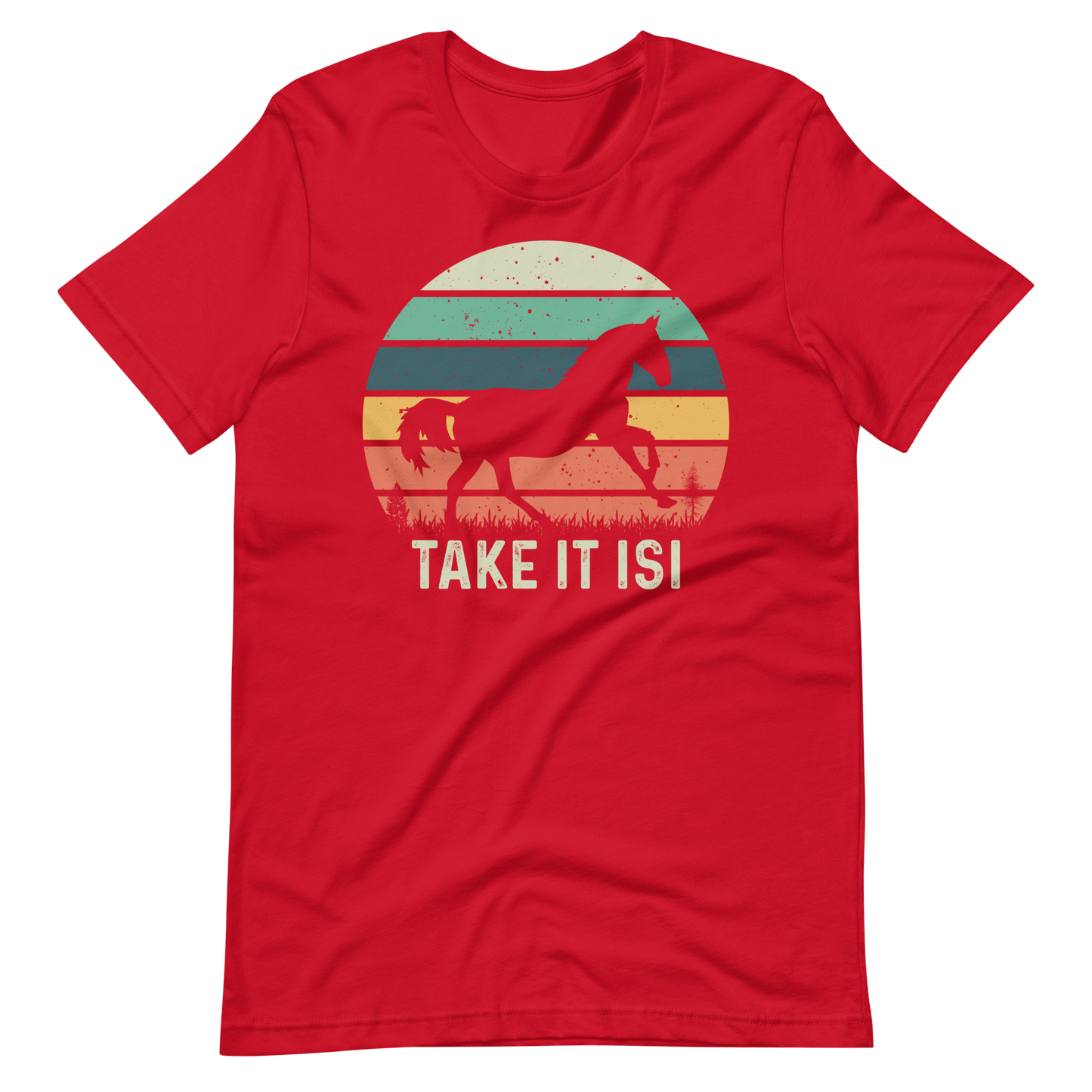 Pferde T-Shirt - Take it ISI!