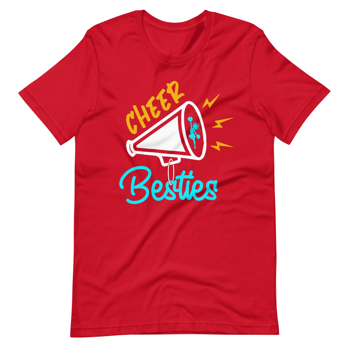 Unzertrennliche Bande: Cheer Besties T-Shirt für wahre Freundschaft!