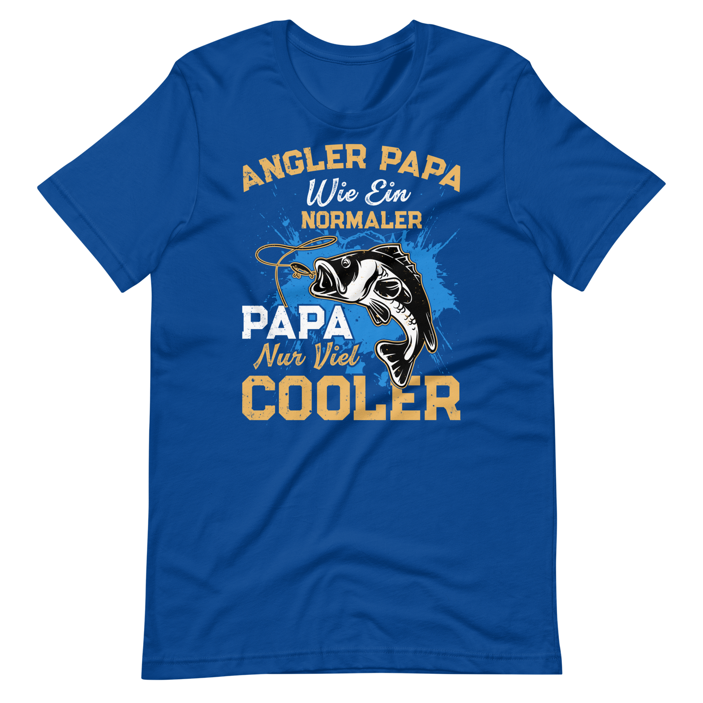 Angler Papa T-Shirt - Cooler als normaler Papa
