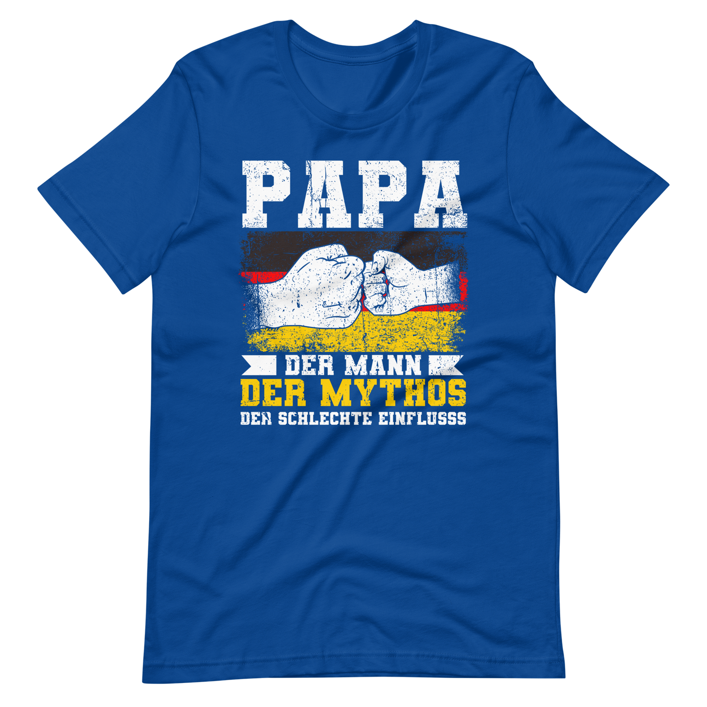 Papa, Mann, Mythos, Schlechter Einfluss - T-Shirt