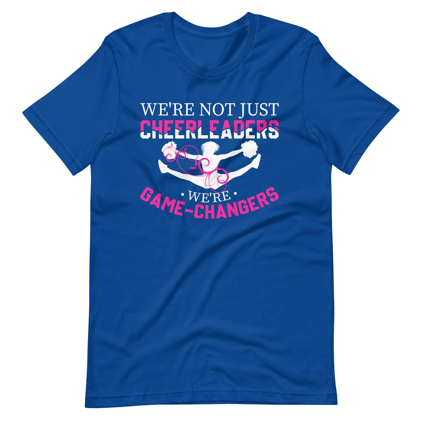 Einzigartiges T-Shirt: Nicht nur CHEERLEADER, sondern Game Changers! Inspirierendes Shirt für Frauen und Männer