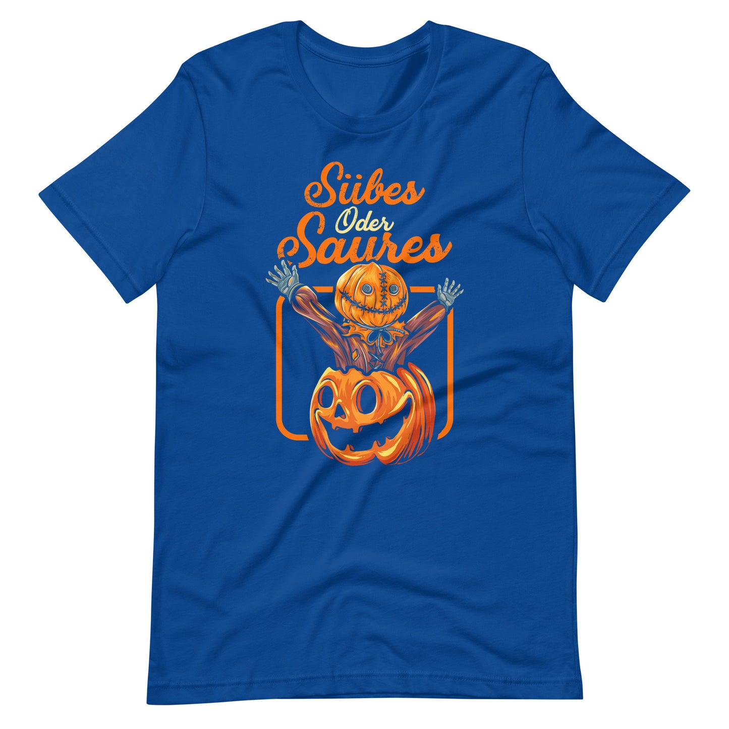 Halloween T-Shirt: Suesses ODER Saures - Süßer Gruselspaß