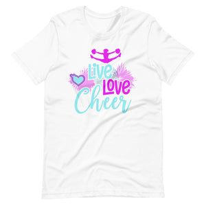 Live, Love, Cheer: Dein T-Shirt für pure Lebensfreude!