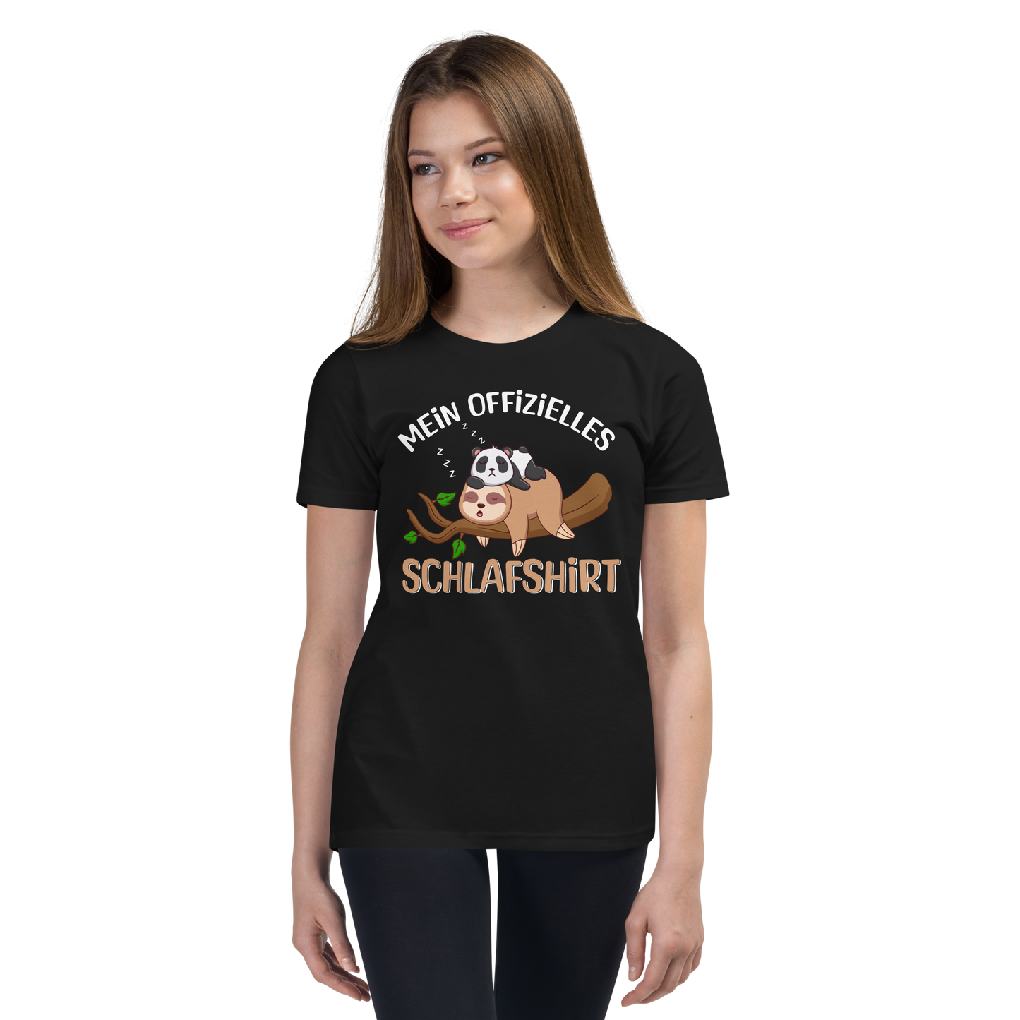 Lustiges T-Shirt "Schlafshirt" | Bequemes Nachtwäsche-Shirt