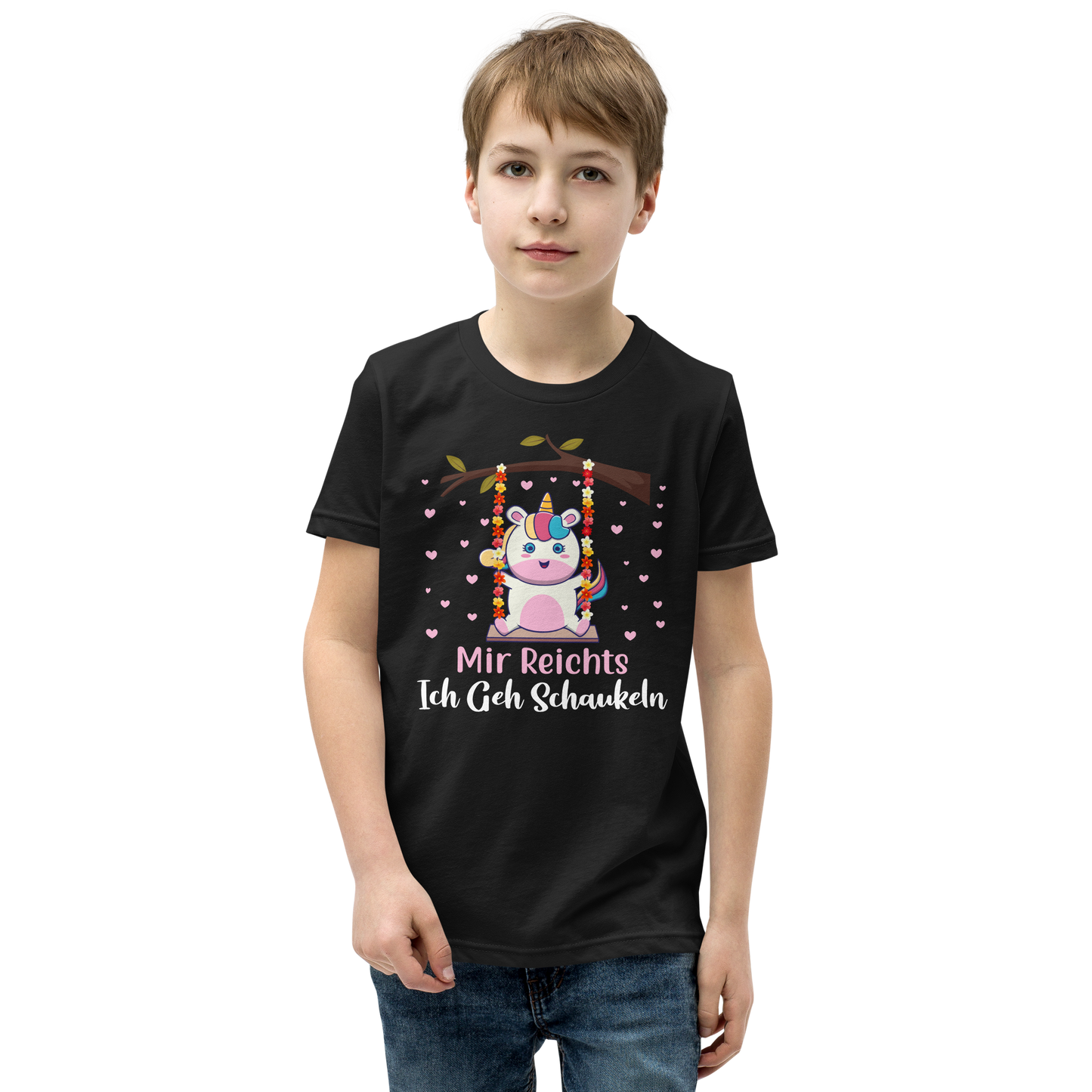 Lustiges T-Shirt "Mir reichts, schaukeln!" | Humorvolles Schaukel-Shirt
