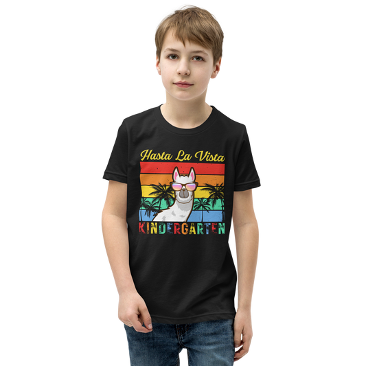 Lustiges T-Shirt "Hasta La Vista Kindergarten! Einschulung" | Kinder Geschenk