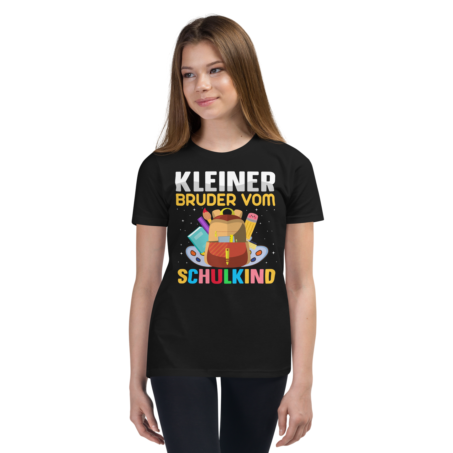Niedliches T-Shirt "Kleiner Bruder vom Schulkind! Einschulung" | Geschwister Geschenk