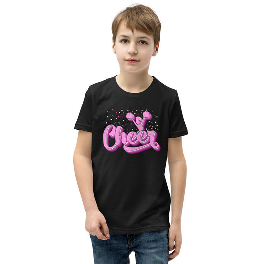 Cheer Pink Style - Stylisches T-Shirt für Cheerleading-Enthusiasten