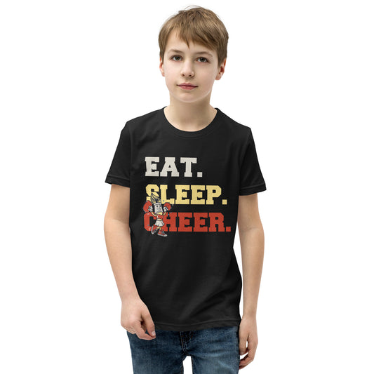 Eat Sleep CHEER - Immer Cheerleading: Dein Stylishes Statement-Shirt