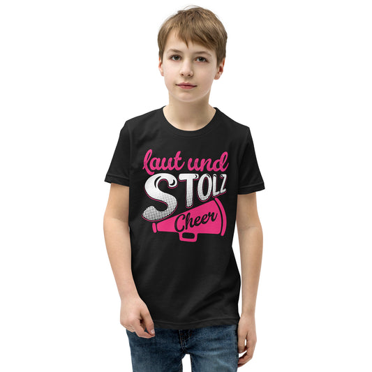 Laut und Stolz Cheer - Dein Statement T-Shirt für Cheerleading-Enthusiasten