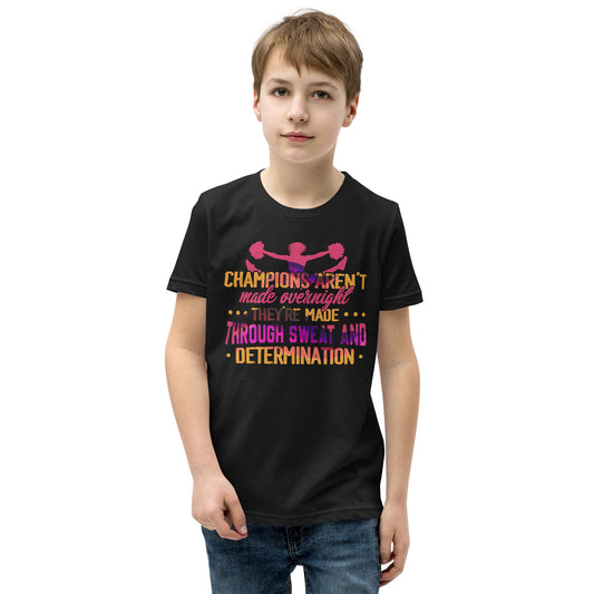 Champions are not made Overnight - Dein T-Shirt für echte Cheerleading-Fans