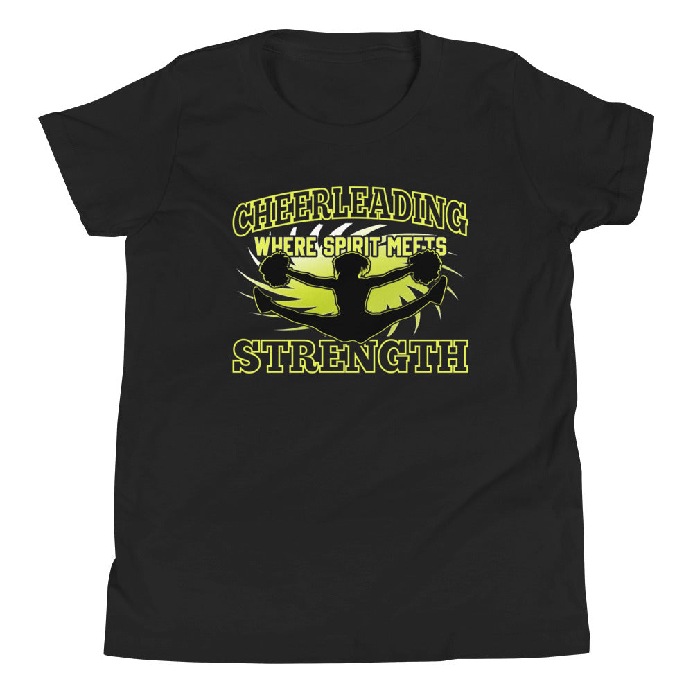 Cheerleading where Spirit meets Strength! - Dein Fun Design T-Shirt