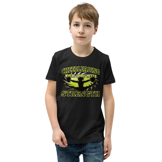 Cheerleading where Spirit meets Strength! - Dein Fun Design T-Shirt