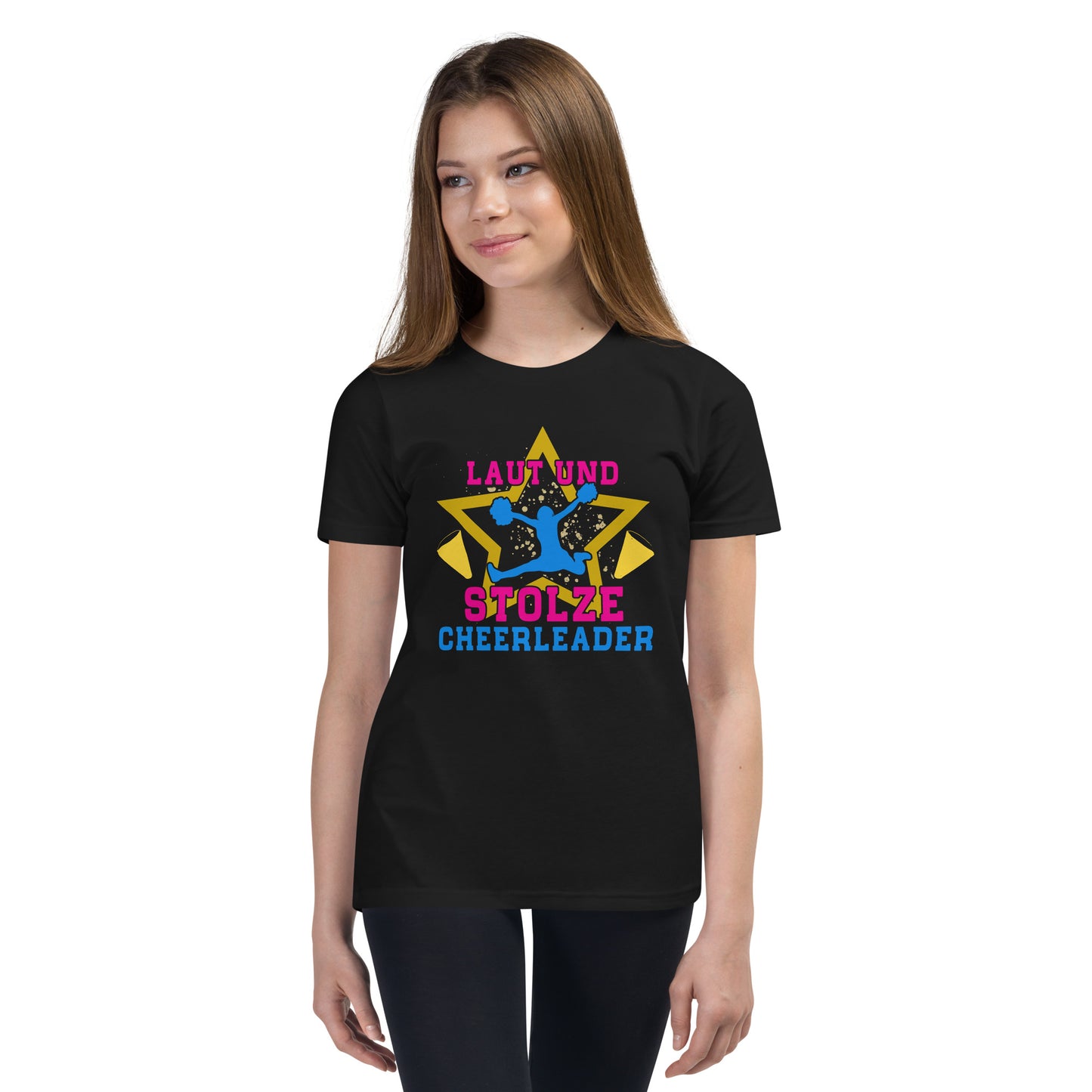 Laut und STOLZE Cheerleader - Dein kraftvolles T-Shirt