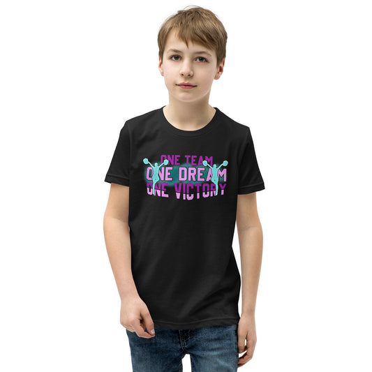 One Team, One Dream, One Victory! Cheerleader - Dein motivierendes T-Shirt