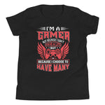 Lebe viele Leben als Gamer: I am a Gamer, and I have many Lifes! T-Shirt