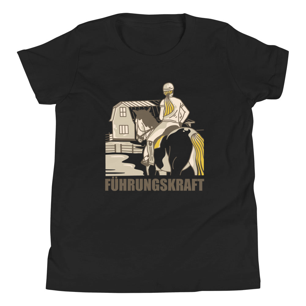 Führung mit Stil: Der Reiter! T-Shirt für selbstbewusste Leader