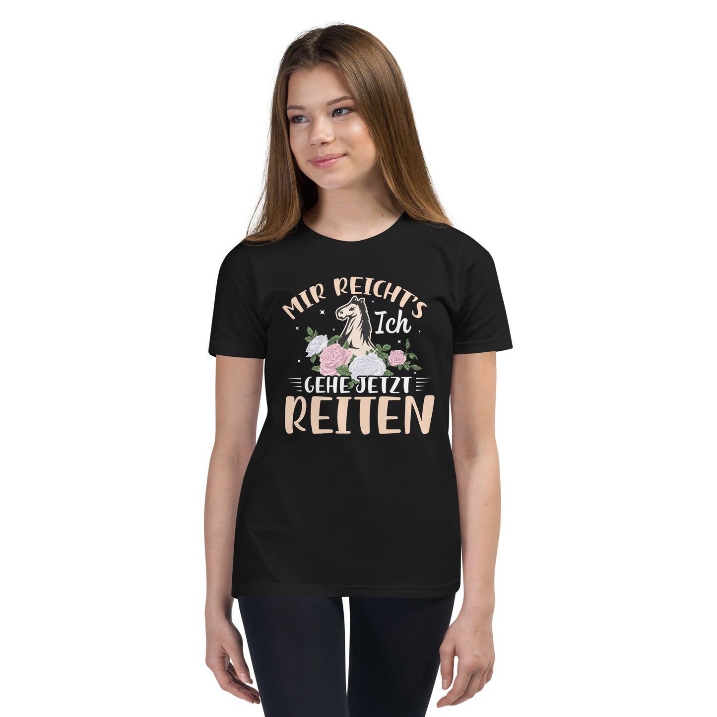 Entdecke die Freiheit: 'Mir reichts, Ich gehe jetzt reiten!' Kinder T-Shirt