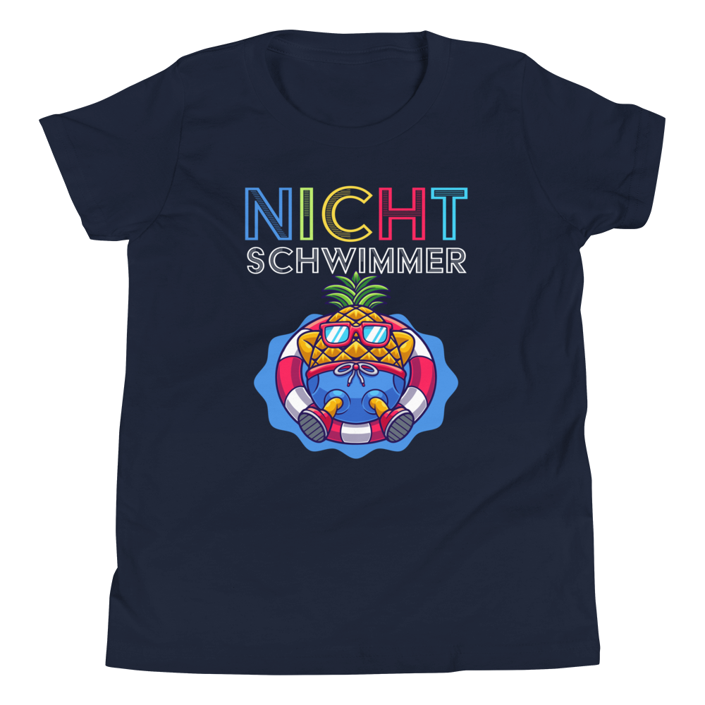 Lustiges T-Shirt "NICHT Schwimmer - Funny Ananas" | Witziger Spruch