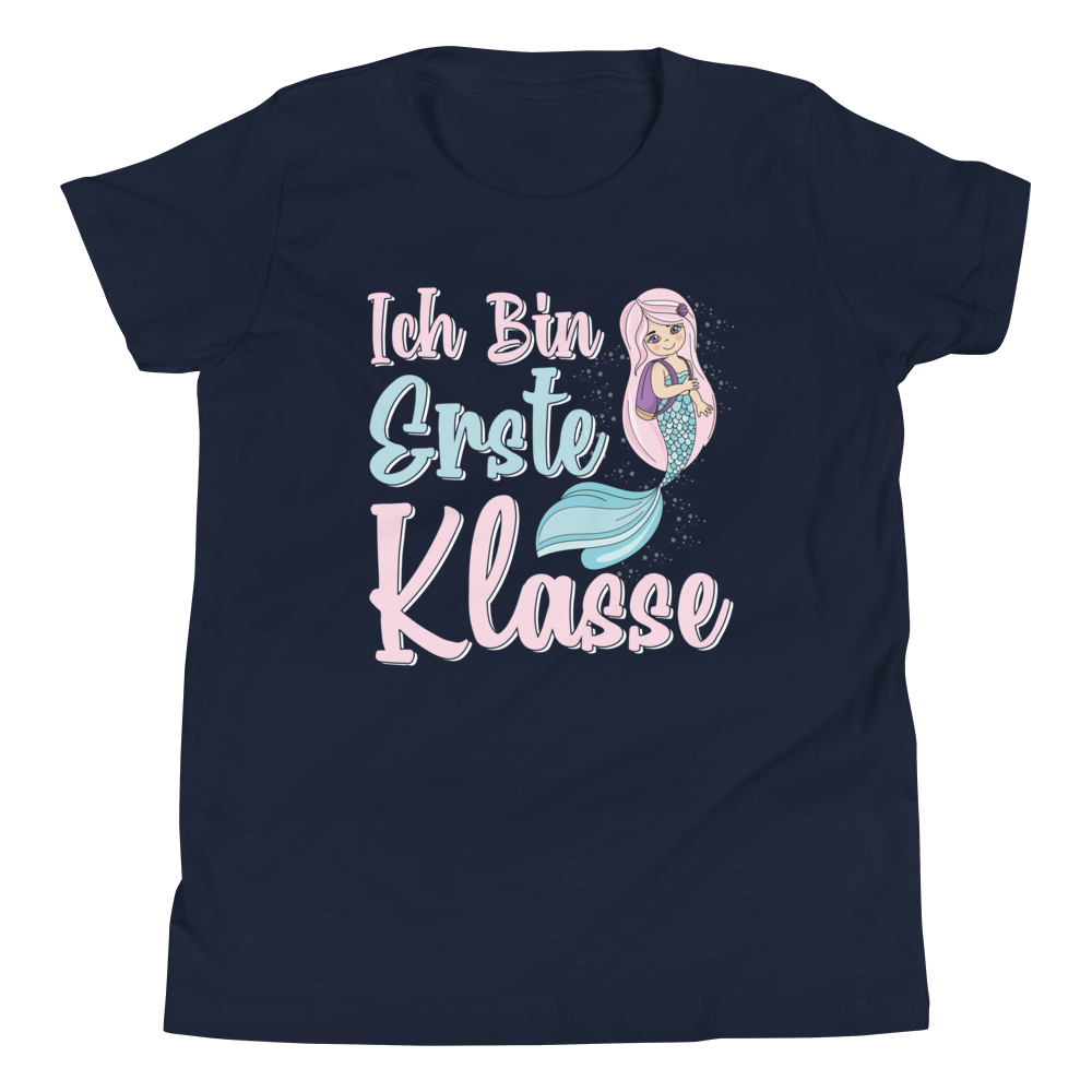 Lustiges T-Shirt "Ich bin erste KLASSE! Endlich Schulkind" | Einschulungsgeschenk