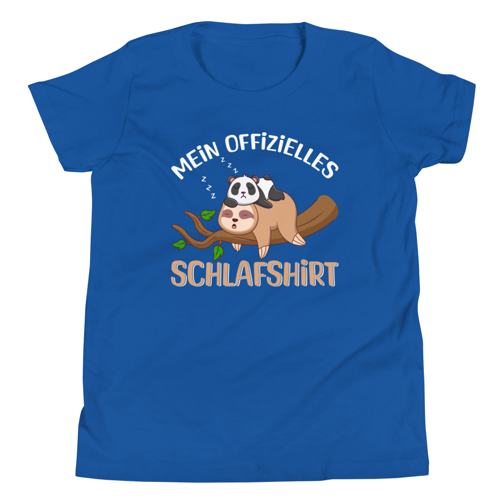 Lustiges T-Shirt "Schlafshirt" | Bequemes Nachtwäsche-Shirt