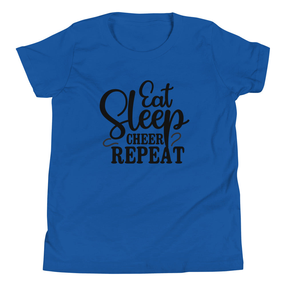 Eat Sleep Cheer Repeat - Dein Motivations-T-Shirt fürs Cheerleading