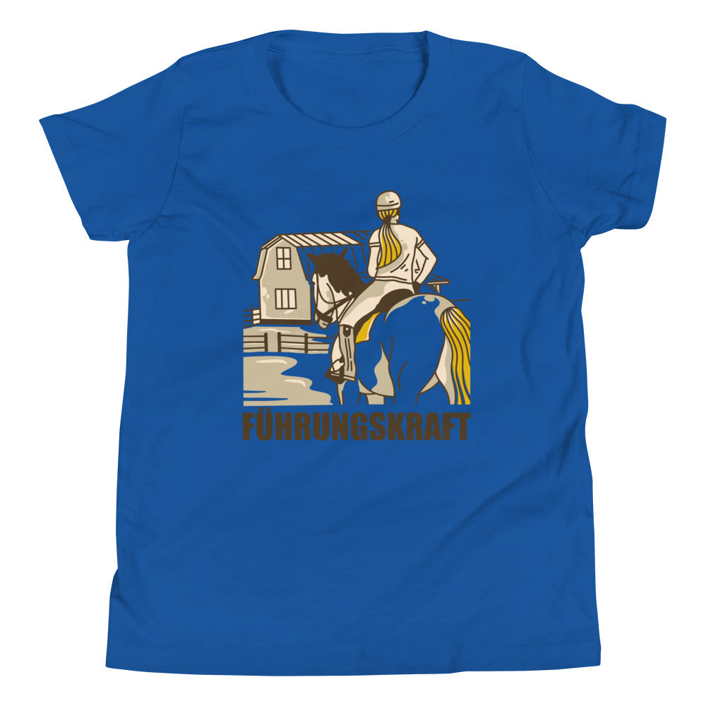 Führung mit Stil: Der Reiter! T-Shirt für selbstbewusste Leader
