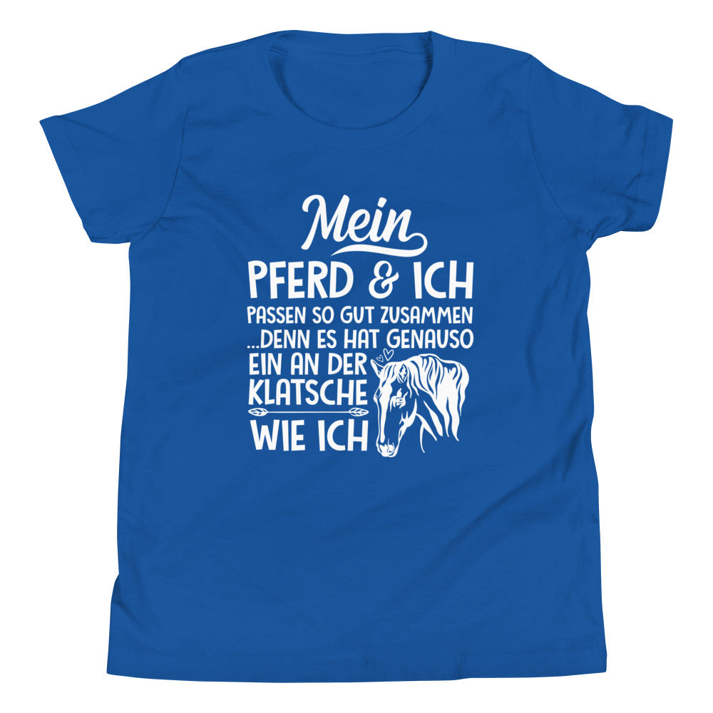 Pferdezauber pur: Mein Pferd und ich, beide mit einer Klatsche! T-Shirt