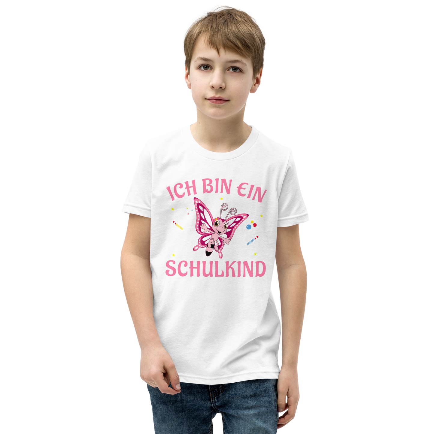 Lustiges T-Shirt "Ich bin ein Schulkind! Einschulung" | Einschulungsgeschenk
