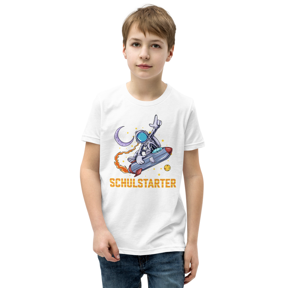 Lustiges T-Shirt "Schulstarter! Einschulung" | Einschulungsgeschenk