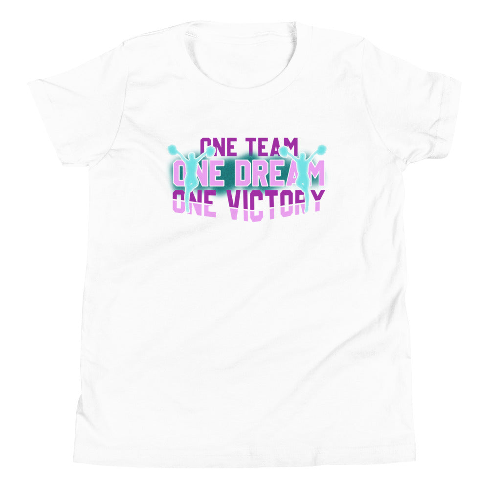 One Team, One Dream, One Victory! Cheerleader - Dein motivierendes T-Shirt