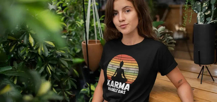T-Shirts - Karma - Für Erwachsene - StyleOne