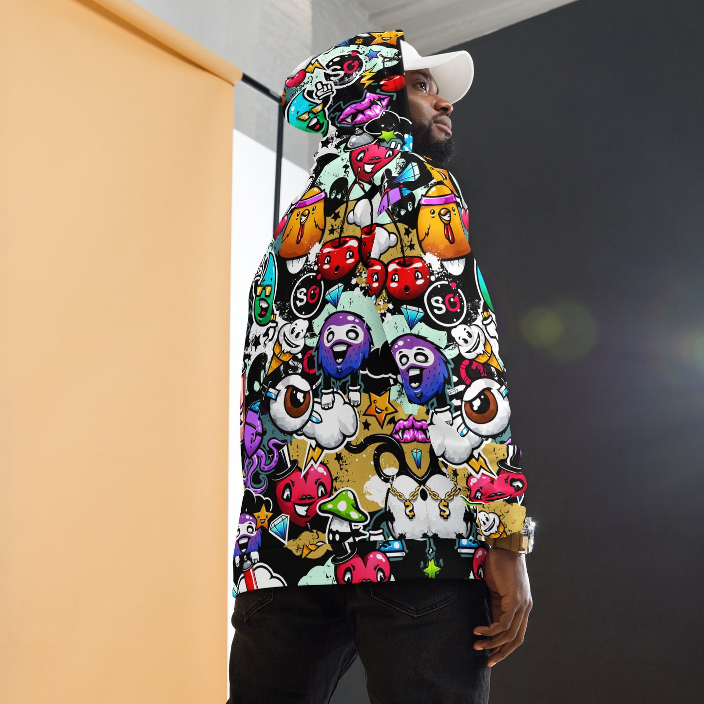 StyleOne Hoodie: Angry Comic Style - Einzigartiger Kapuzenpullover im wütenden Comic-Look