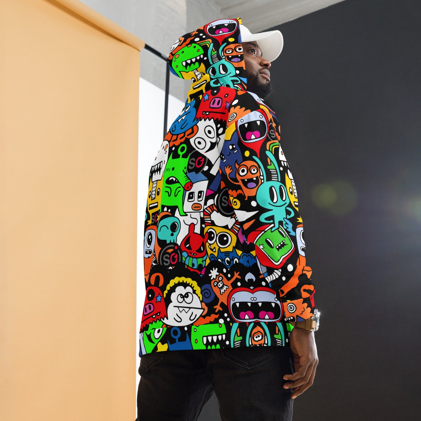 StyleOne Hoodie: Alien Droids Fun - Einzigartiger Kapuzenpullover mit futuristischem Flair