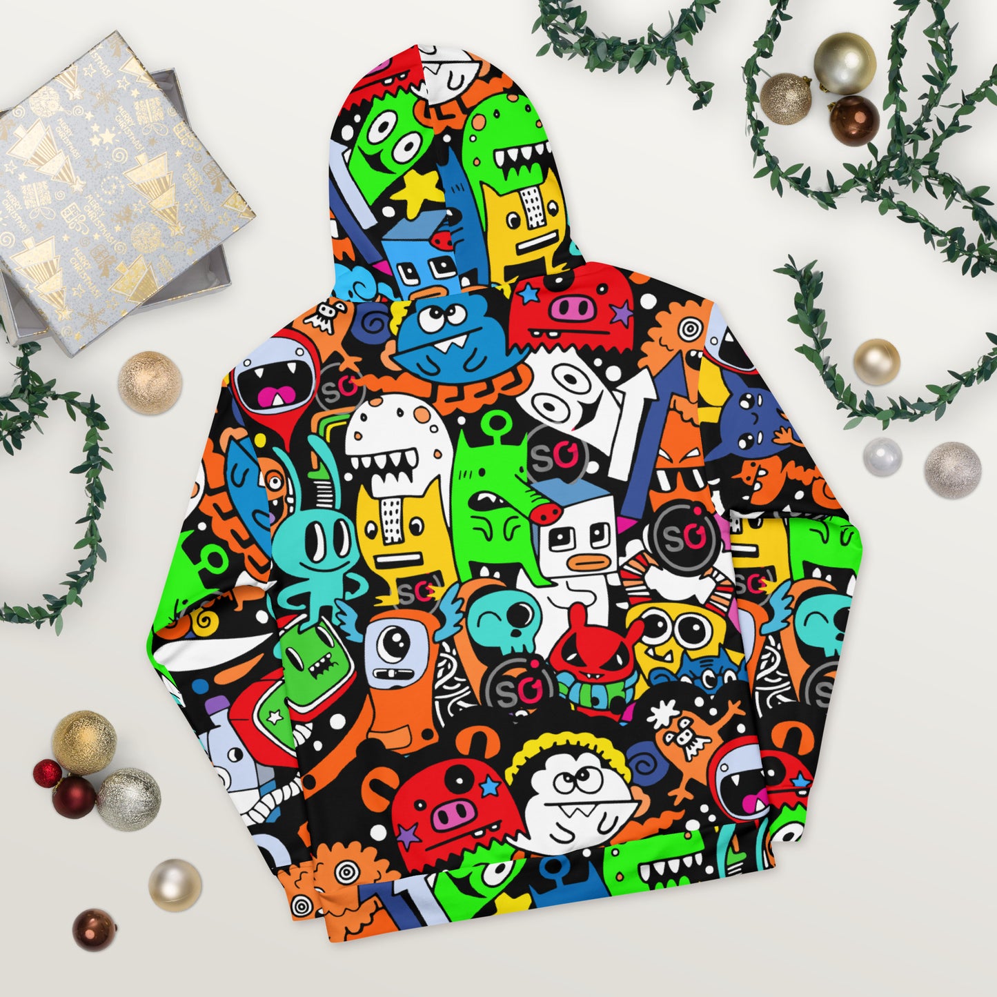 StyleOne Hoodie: Alien Droids Fun - Einzigartiger Kapuzenpullover mit futuristischem Flair