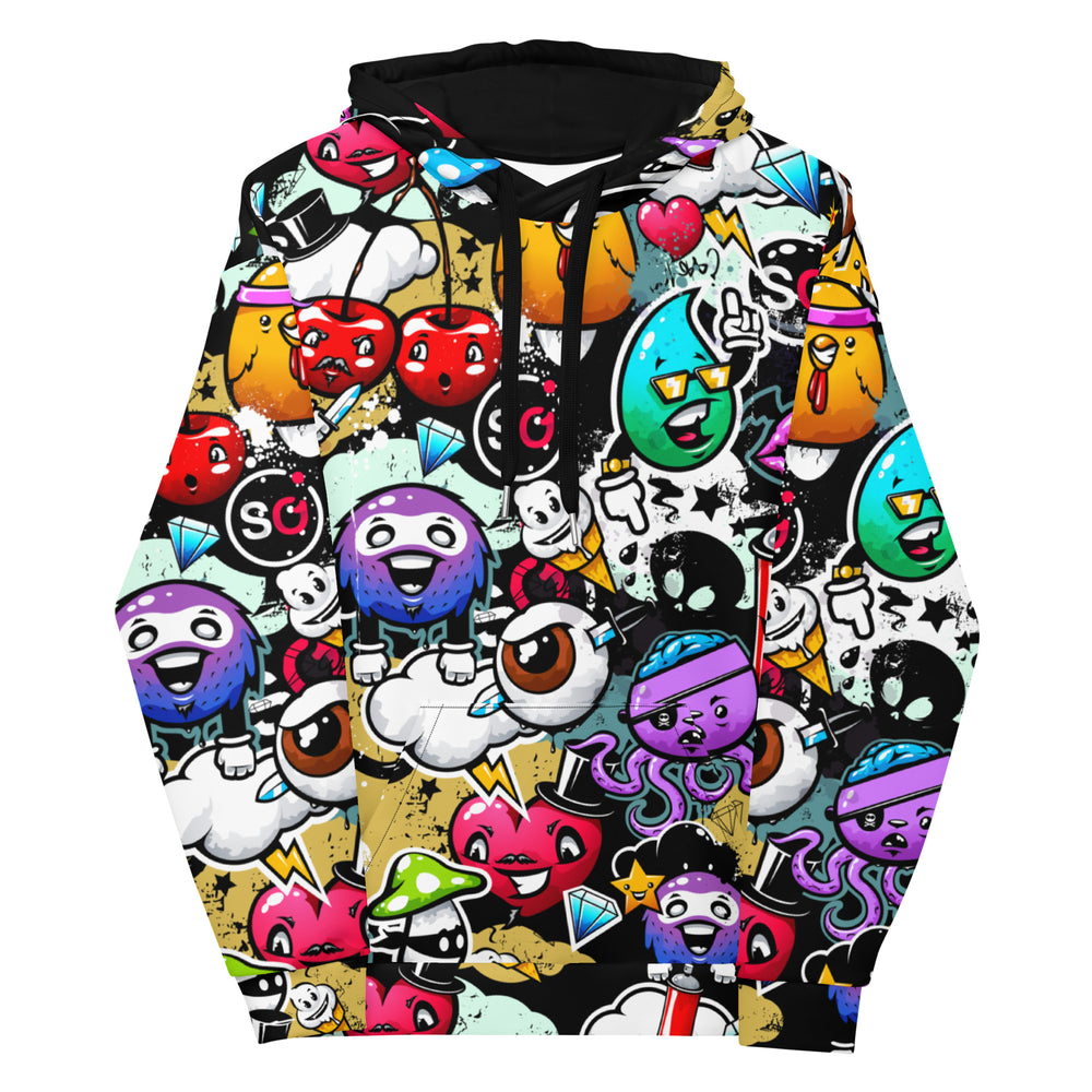 StyleOne Hoodie: Angry Comic Style - Einzigartiger Kapuzenpullover im wütenden Comic-Look