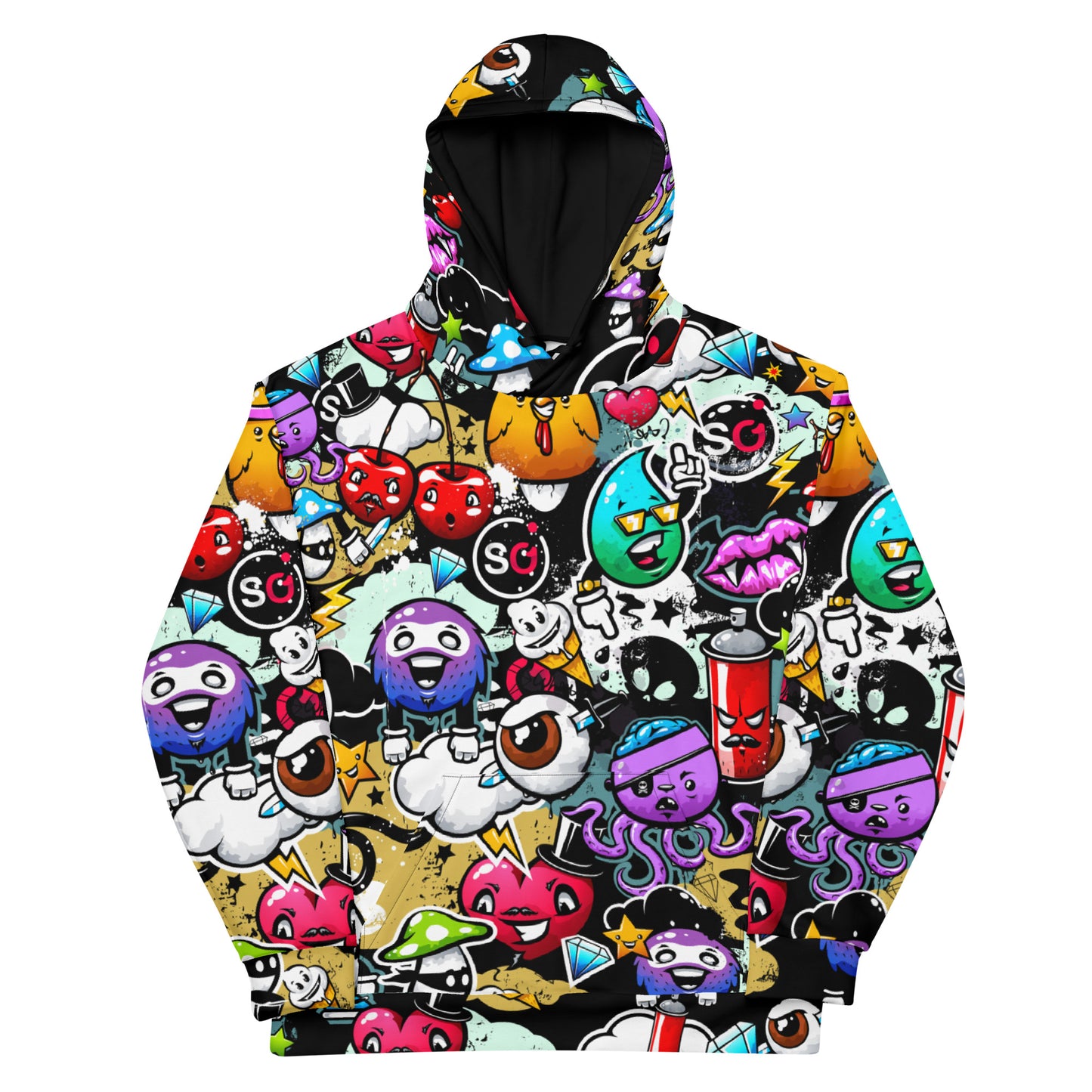 StyleOne Hoodie: Angry Comic Style - Einzigartiger Kapuzenpullover im wütenden Comic-Look