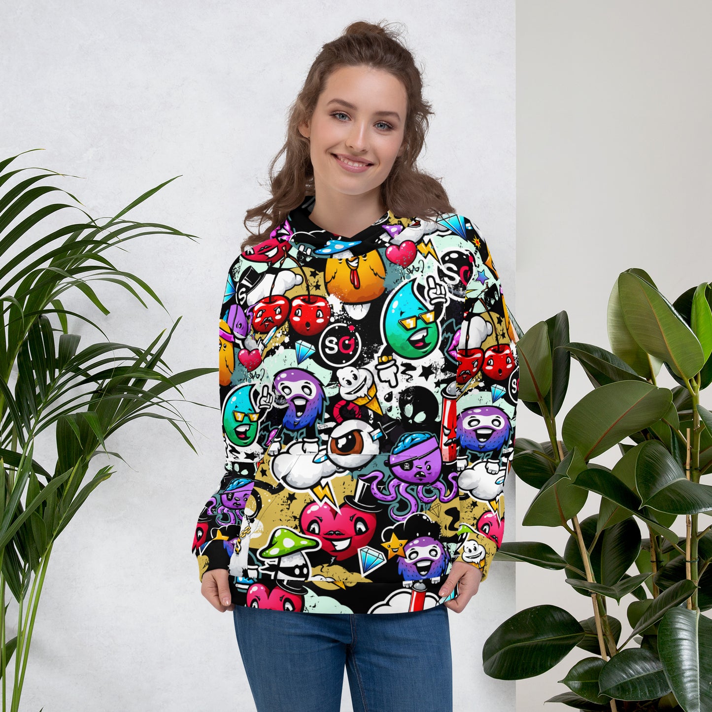 StyleOne Hoodie: Angry Comic Style - Einzigartiger Kapuzenpullover im wütenden Comic-Look