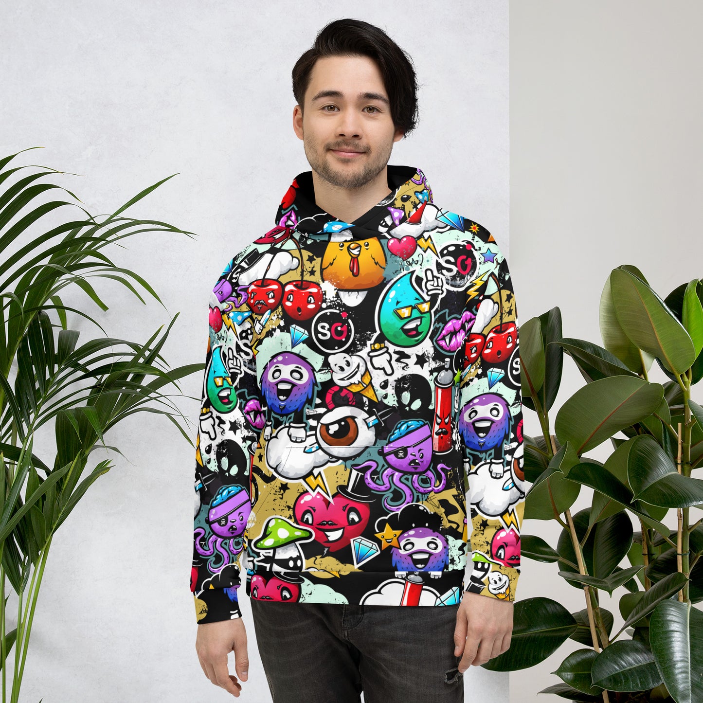 StyleOne Hoodie: Angry Comic Style - Einzigartiger Kapuzenpullover im wütenden Comic-Look