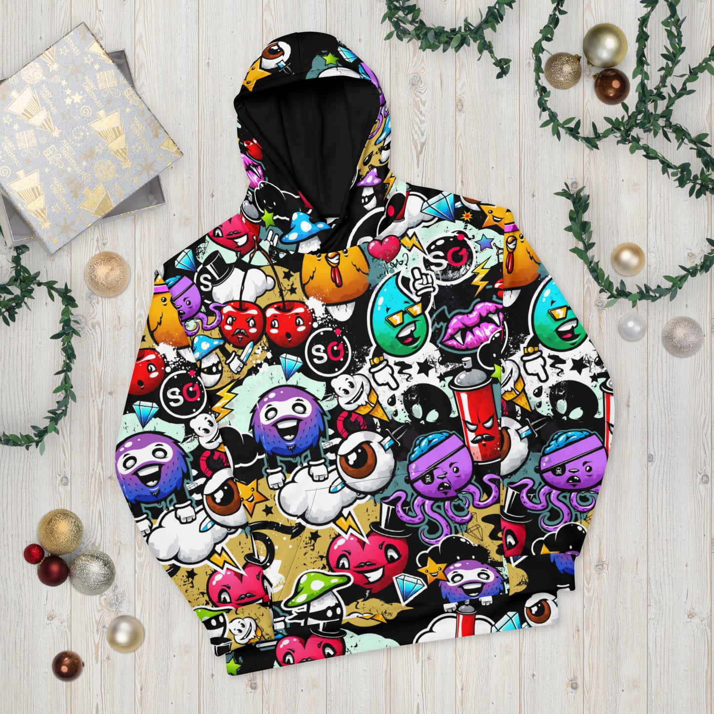 StyleOne Hoodie: Angry Comic Style - Einzigartiger Kapuzenpullover im wütenden Comic-Look