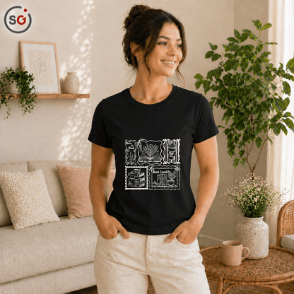 Buchliebhaber T-Shirt | Vintage Lese - Stempel Design | Herren & Damen - StyleOne