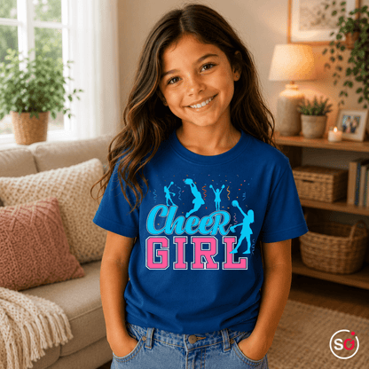Cheer Girl Kinder T-Shirt: Jubelnd & Stylisch für kleine Fans - StyleOne