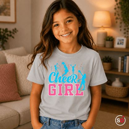 Cheer Girl Kinder T-Shirt: Jubelnd & Stylisch für kleine Fans - StyleOne