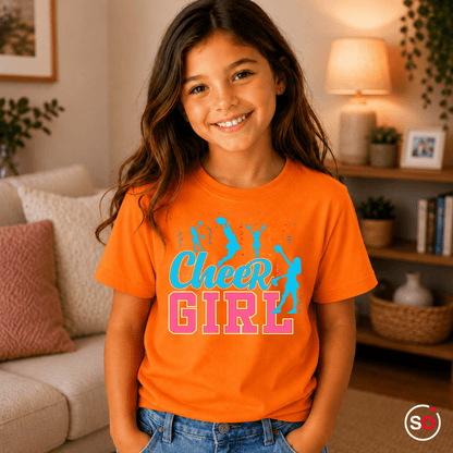 Cheer Girl Kinder T-Shirt: Jubelnd & Stylisch für kleine Fans - StyleOne