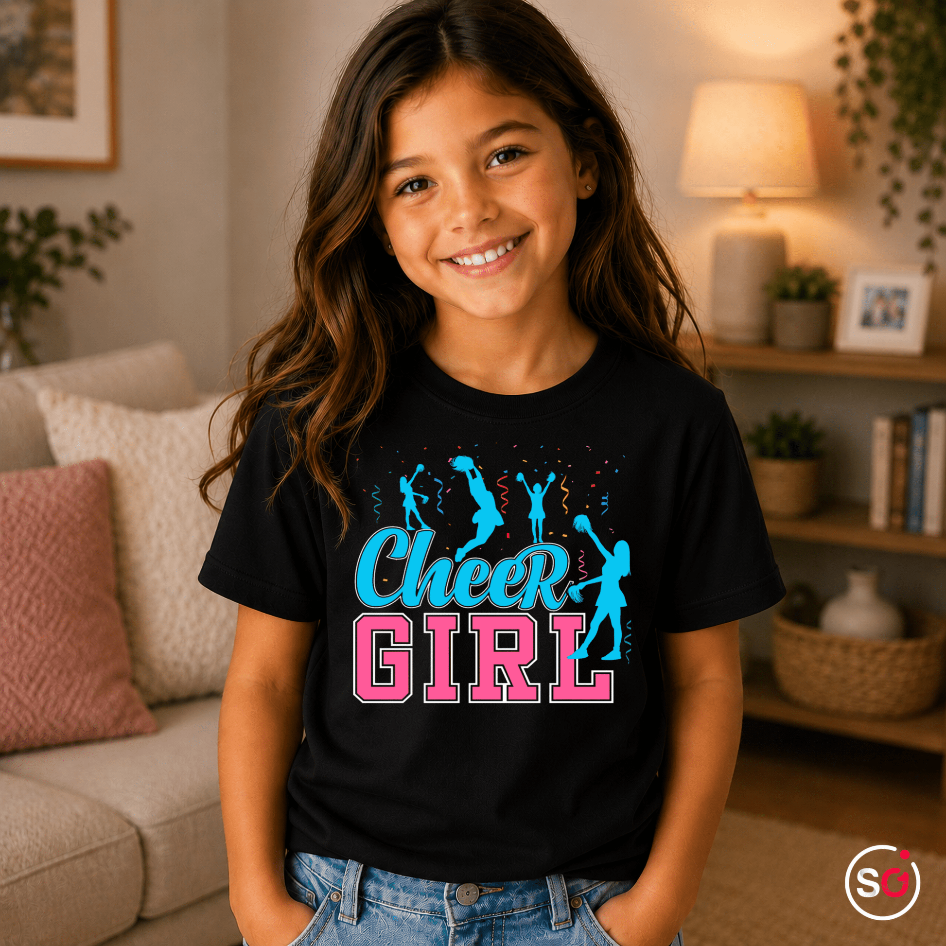 Cheer Girl Kinder T-Shirt: Jubelnd & Stylisch für kleine Fans - StyleOne