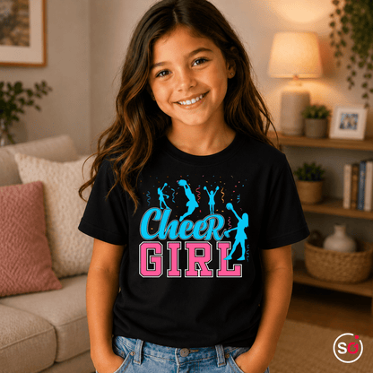 Cheer Girl Kinder T-Shirt: Jubelnd & Stylisch für kleine Fans - StyleOne
