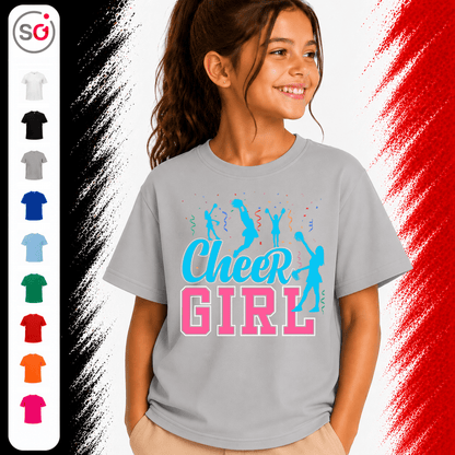 Cheer Girl Kinder T-Shirt: Jubelnd & Stylisch für kleine Fans - StyleOne