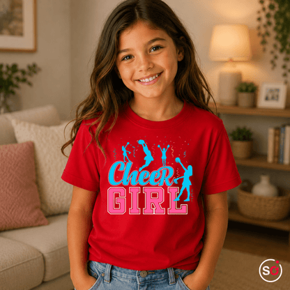 Cheer Girl Kinder T-Shirt: Jubelnd & Stylisch für kleine Fans - StyleOne