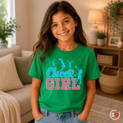 Cheer Girl Kinder T-Shirt: Jubelnd & Stylisch für kleine Fans - StyleOne